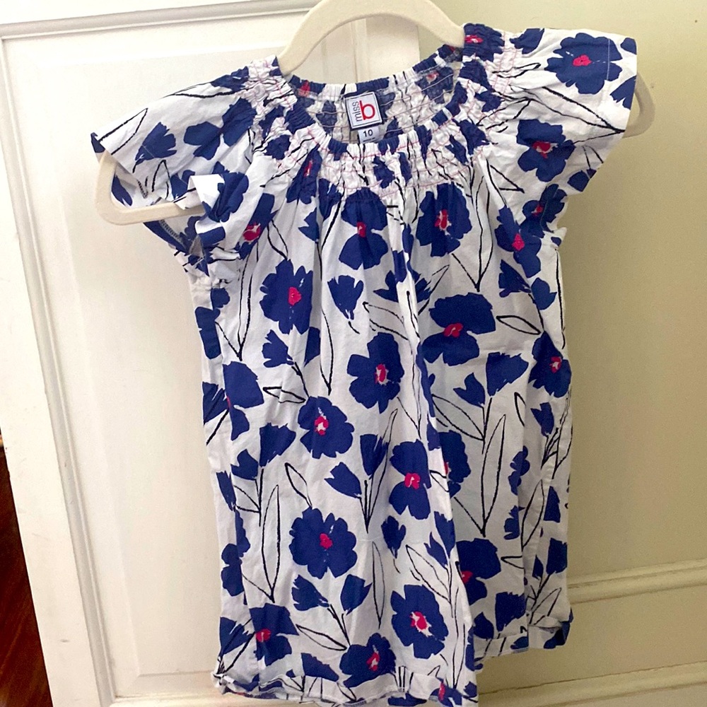 Kids floral scrunch top from miss b